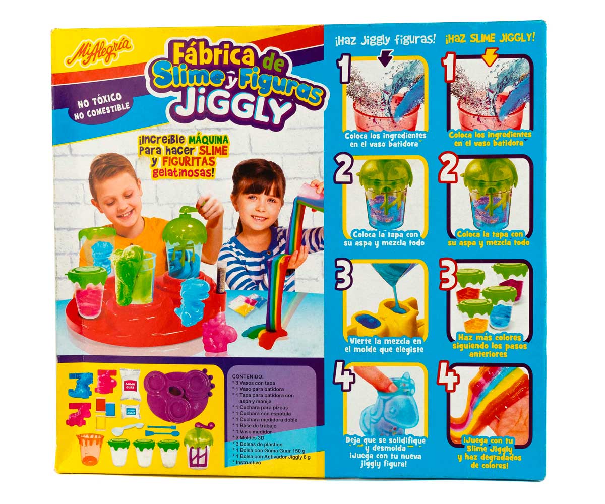 Fábrica De Slime Y Figuras Jiggly - Mi Alegría
